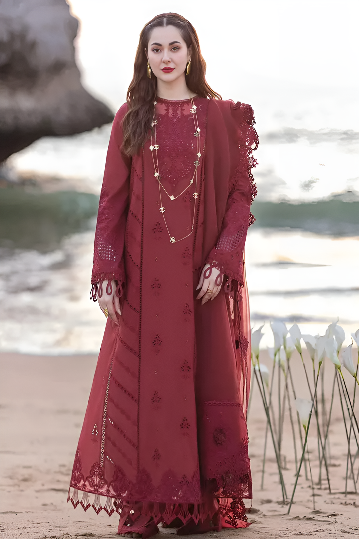 7_b2868c57-9974-482a-9649-50fdece638b7_1800x1800-1_enhanced QALAMKAR – 3PCS LAWN CHICKENKARI – WOMEN’S – UNSTITCHED - Image 1