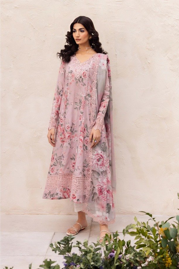 Untitled-design-3-2 IZNIK – 3PCS LAWN PRINTED – WOMEN’S – UNSTITCHED - Image 1