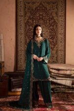 Batik – 3pcs Lawn Embroidered With Chiffon Emb Dupatta – 3340