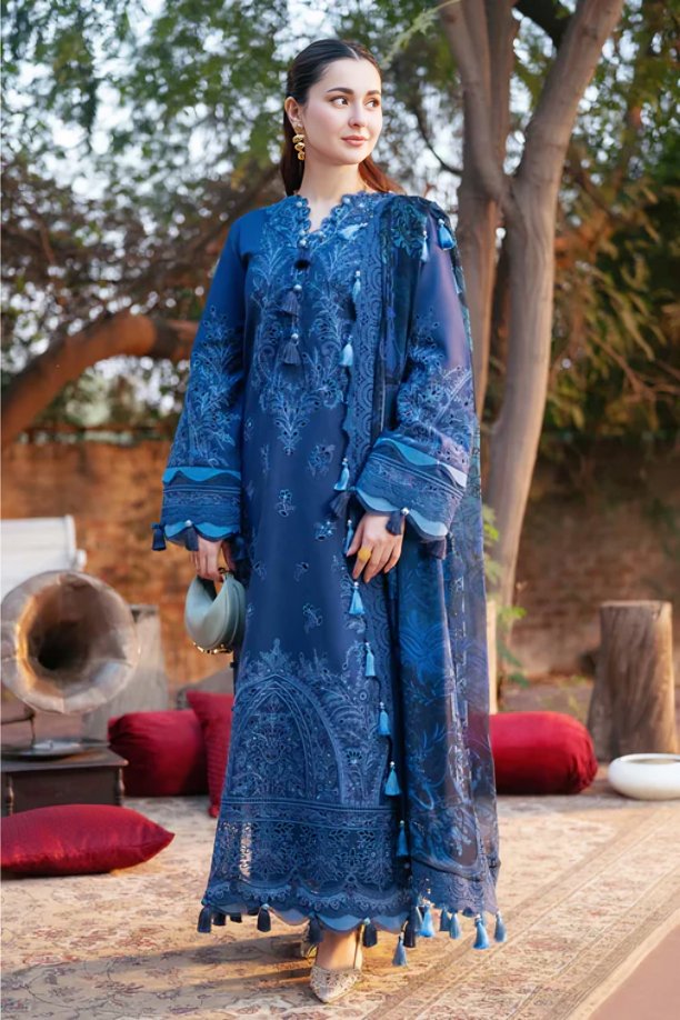 Untitled-design-6 Zara Shahjahan β 3pcs Lawn Emb With Diamond Printed Dupatta- 51221 - Image 1