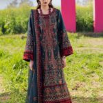 Asim Jofa – 3pcs Lawn Emb With Chiffon Emb Dupatta – 51211