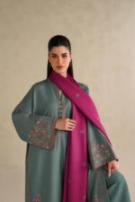 Iznik – 3pcs Lawn Embroidered With Diamond Printed Dupatta – 943 - Image 3