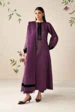 Baroque – 3pcs Lawn Emb With Jaberia Net Pallu Emb Dupatta – 784