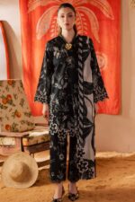 Nureh – 3pcs Lawn Printed With Ready To Wear Chiffon Dupatta – 645