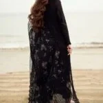Nureh – 3pcs Dhanak Embroidered With Printed Wool Shawl – 606 - Image 2
