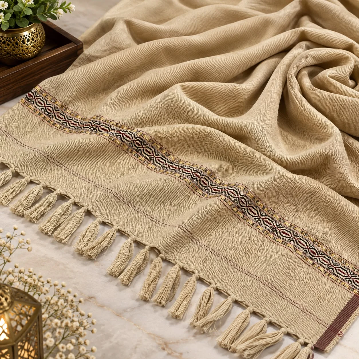 WhatsApp-Image-2026-10-04-at-1.01.56-AM J. Men’s Winter Wool Shawl With Beautiful Kinari Emb – Boski Skin - Image 1